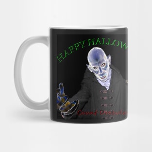 Happy Halloween Count Dracula Mug